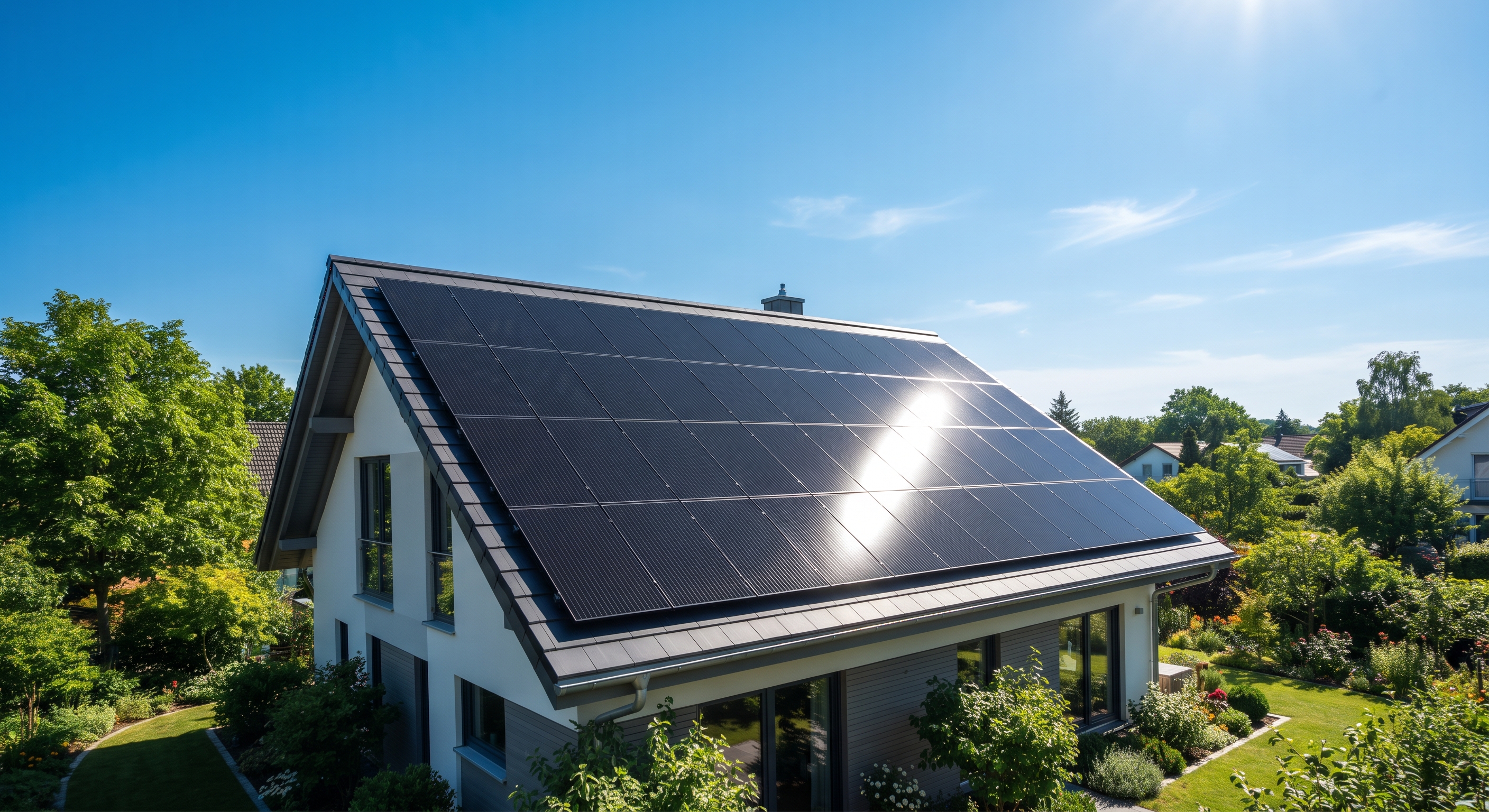 Paneles solares residenciales